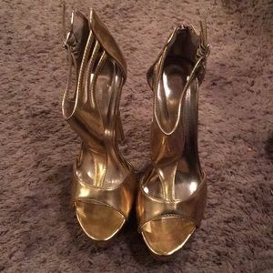 Slightly worn bakers heels